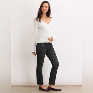HATCH straight leg maternity jeans